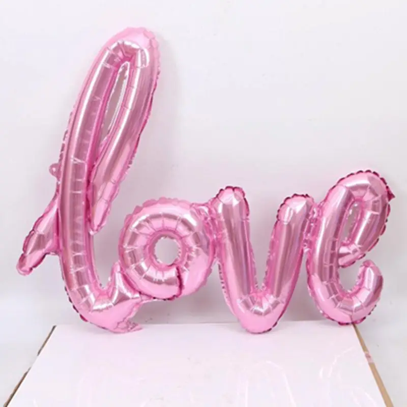 Love Valentine's Day & Wedding Anniversary Pink Foil Balloon